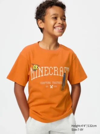 Kids Minecraft Ut Graphic T-Shirt