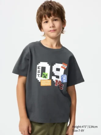 Kids Minecraft Ut Graphic T-Shirt