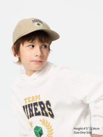 Kids Minecraft Uv Protection Cap