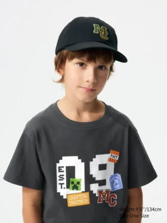 Kids Minecraft Uv Protection Cap