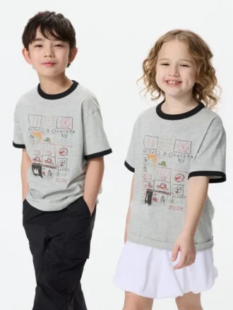 Kids Ny Pop Art Ut Graphic T-Shirt | Basquiat