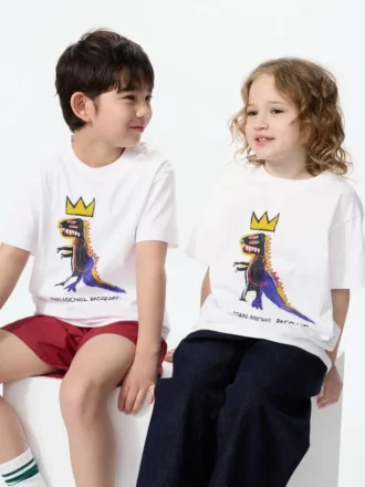Kids Ny Pop Art Ut Graphic T-Shirt | Basquiat