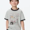Kids Ny Pop Art Ut Graphic T-Shirt | Basquiat