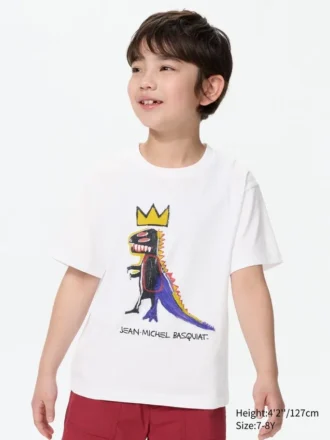 Kids Ny Pop Art Ut Graphic T-Shirt | Basquiat