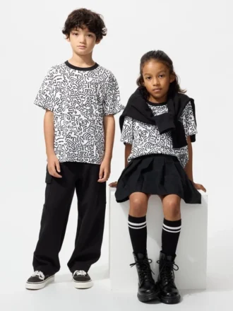 Kids Ny Pop Art Ut Graphic T-Shirt | Keith Haring