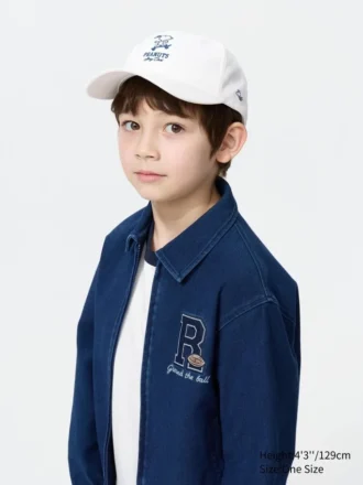 Kids Peanuts Uv Protection Cap