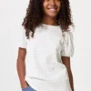 Kids Puff Sleeve T-Shirt | Shirring