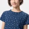Kids Ribbed T-Shirt | Flower