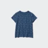 Kids Ribbed T-Shirt | Flower