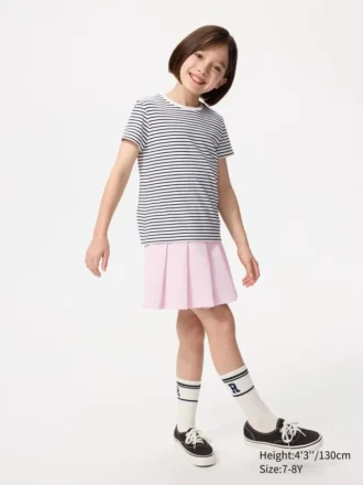 Kids Ribbed T-Shirt | Striped
