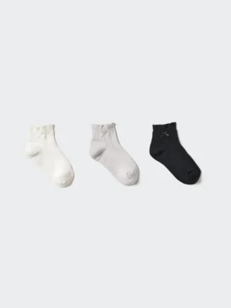 Kids Short Socks | 3 Pairs