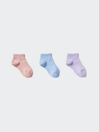 Kids Short Socks | 3 Pairs