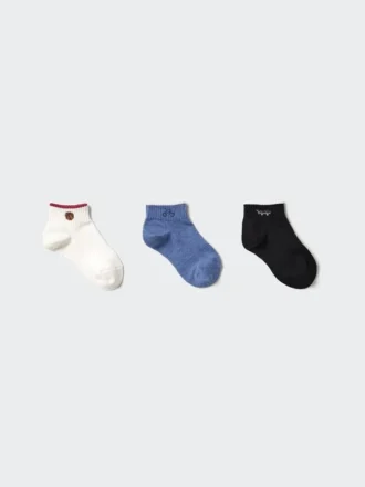 Kids Short Socks | 3 Pairs | Striped