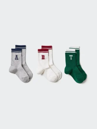 Kids Socks | 3 Pairs | Striped