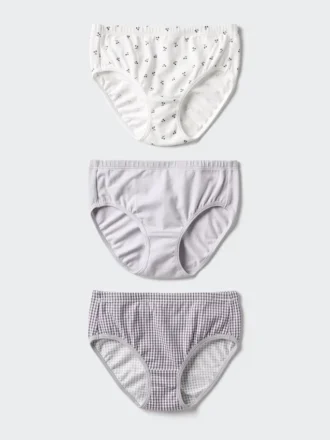 Kids Stretch Cotton Underwear | 3 Pairs | Cherry
