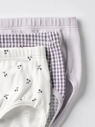 Kids Stretch Cotton Underwear | 3 Pairs | Cherry