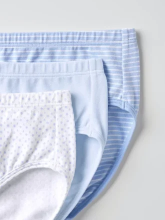 Kids Stretch Cotton Underwear | 3 Pairs | Dot