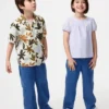 Kids Stretch Easy Pants | Denim