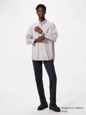 Men’s Broadcloth Shirt | Button Down | Checked