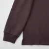 Men’s Brushed Jersey Mock Neck Long-Sleeve T-Shirt