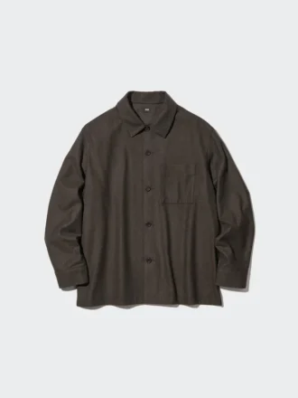 Men’s Brushed Twill Overshirt