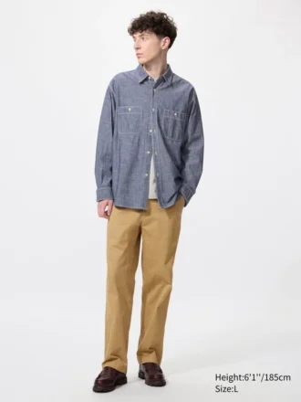 Men’s Chambray Overshirt