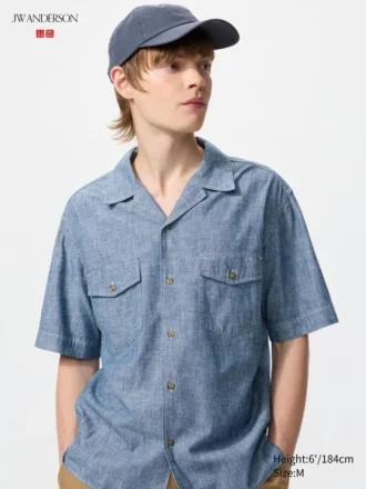 Men’s Chambray Oversized Shirt
