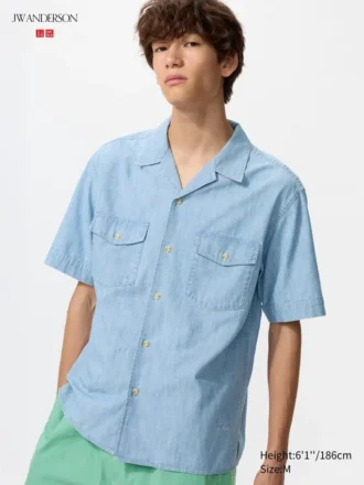 Men’s Chambray Oversized Shirt