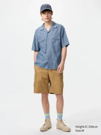 Men’s Chambray Oversized Shirt