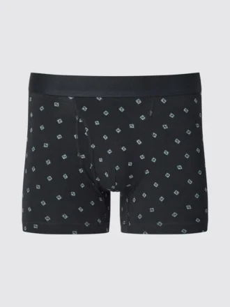 Men’s Cotton Boxer Briefs | Printed