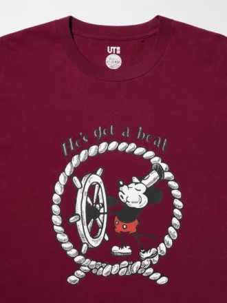 Men’s Disney Art Ut Graphic T-Shirt | Steamboat Willie
