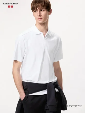 Men’s Dry-Ex Quarter-Zip Polo Shirt