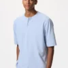 Men’s Dry Waffle Henley T-Shirt