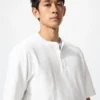 Men’s Dry Waffle Henley T-Shirt