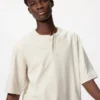 Men’s Dry Waffle Henley T-Shirt