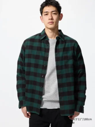 Men’s Flannel Checked Shirt