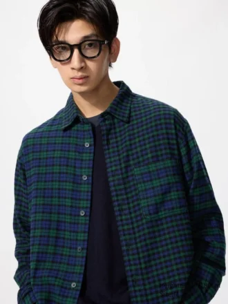 Men’s Flannel Checked Shirt