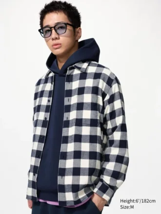 Men’s Flannel Checked Shirt