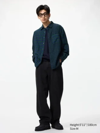 Men’s Flannel Checked Shirt