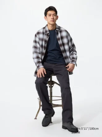 Men’s Heattech Cotton T-Shirt | Extra Warm