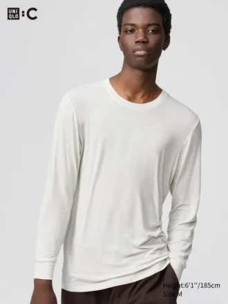 Men’s Heattech Extra Warm Cashmere Blend T-Shirt