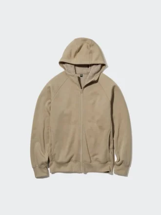Men’s Heattech Pile-Lined Sweat Full-Zip Hoodie