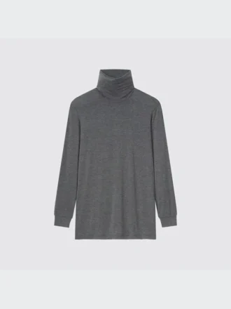Men’s Heattech Turtleneck Long-Sleeve T-Shirt