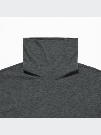 Men’s Heattech Turtleneck Long-Sleeve T-Shirt