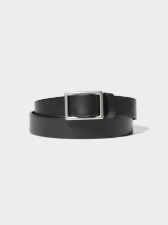 Men’s Italian Leather Slide Buckle Belt