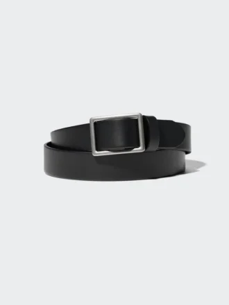 Men’s Italian Leather Slide Buckle Belt