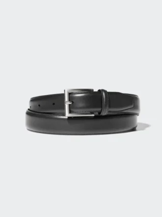 Men’s Italian Leather Stitched Belt