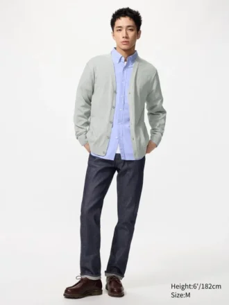 Men’s Knitted V-Neck Cardigan