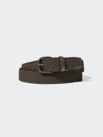 Men’s Leather Combination Mesh Belt