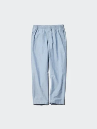 Men’s Linen Blend Easy Ankle Pants